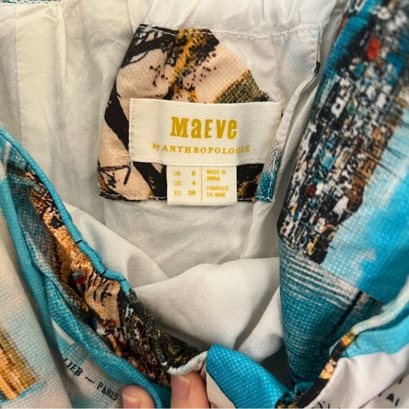 Anthropologie Maeve Printed Slip Dress - Picture 8 of 12